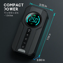 Car Tire Inflator Pump Portable Wireless Air Compressor by LJGDeals