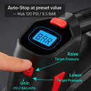 Portable Tire Inflator with Digital Display & LED Light by LJGDeals