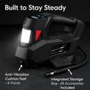 Portable Tire Inflator with Digital Display & LED Light by LJGDeals