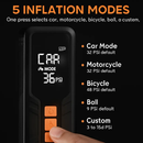 Portable Tire Inflator with Cordless Digital Pump by LJGDeals