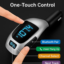 Car FM Wireless Transmitter USB Charge Hands-free Call MP3 Player Supports U Disk TF Card Reading by LJGDeals