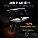 Car Wireless FM Transmitter USB Charger Hands-free Call MP3 Player SD Card Reading Aux-in LED Display Remote Controller by LJGDeals