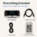 Car Wireless FM Transmitter USB Charger Hands-free Call MP3 Player SD Card Reading Aux-in LED Display Remote Controller by LJGDeals
