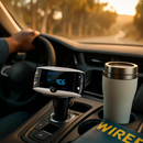 Car Wireless FM Transmitter USB Charger Hands-free Call MP3 Player SD Card Reading Aux-in LED Display Remote Controller by LJGDeals