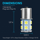 Trailer LED Bulb for Universal Trailer Lighting Kit by LJGDeals