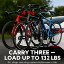 Car Bicycle Stand Rack 3-Bike Carrier Hitch Mount by LJGDeals