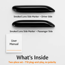 Side Marker Turn Signal Light Amber LED Blinker by LJGDeals