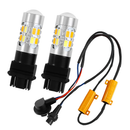 T25 3157 LED Bulbs for 12-24V Turn Signals by LJGDeals