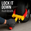 Wheel Clamp Anti-Theft Tire Lock for Cars by LJGDeals