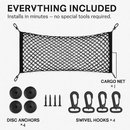 Trunk Cargo Net - Stretchable Universal Elastic Net by LJGDeals