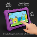 Shock-resistant Silicone Snap-on Case with Stand for 7” Tablets by LJGDeals