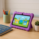 Shock-resistant Silicone Snap-on Case with Stand for 7” Tablets by LJGDeals