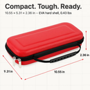Carry Case for Nintendo Switch - Travel Protective Case by LJGDeals