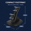 Charging Dock Station Dual Micro USB Charger Stand For PS4 Pro/PS4 Slim Gamepad Controller Handle Charging Station w/ Blue Indicator Game Lovers by LJGDeals