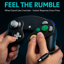 Shock Wired Game Controller for Nintendo Wii and GameCube by LJGDeals