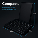 Wireless Keyboard Case Cover for iPad 2 Slim by LJGDeals