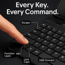 Tablet Case with Keyboard - Slim Protective Cover by LJGDeals