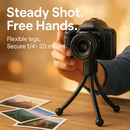 Tripod Stand for Camera - Flexible Tabletop Mount by LJGDeals