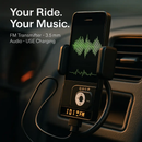 FM Transmitter Hands-free Car Charger for Smartphones by LJGDeals