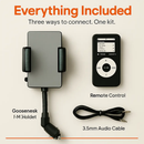 FM Transmitter Hands-free Car Charger for Smartphones by LJGDeals