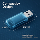 Memory Card Reader: Compact Desktop Accessory by LJGDeals