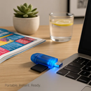 Memory Card Reader: Compact Desktop Accessory by LJGDeals