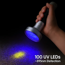 Ultraviolet Detection Aluminum Flashlight for Stains by LJGDeals