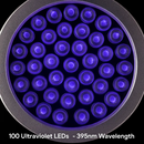 Ultraviolet Detection Aluminum Flashlight for Stains by LJGDeals