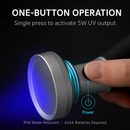 Ultraviolet Detection Aluminum Flashlight for Stains by LJGDeals