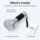 Ultraviolet Detection Aluminum Flashlight for Stains by LJGDeals