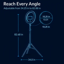 LED Ring Light with Tripod Stand for Photos by LJGDeals