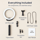 LED Ring Light with Tripod Stand for Photos by LJGDeals