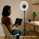 LED Ring Light with Tripod Stand for Photos by LJGDeals