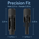 Solar Panel Connectors - IP67 Waterproof Male/Female Pair by LJGDeals