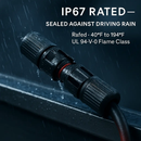 Solar Panel Connectors - IP67 Waterproof Male/Female Pair by LJGDeals