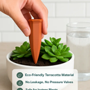 Terracotta Plant Watering Spikes - Automatic Self-Watering Stakes by LJGDeals