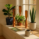 Terracotta Plant Watering Spikes - Automatic Self-Watering Stakes by LJGDeals