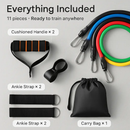 Resistance Bands Set with Door Anchor and Handles by LJGDeals