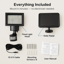 Solar Wall Lights for Outdoor Gardens and Patios by LJGDeals