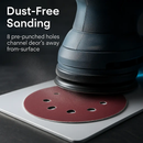 5-Inch Round Sanding Discs, 8-Hole for Orbital Sander by LJGDeals