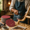 5-Inch Round Sanding Discs, 8-Hole for Orbital Sander by LJGDeals