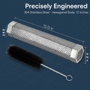 Pellet Smoker Tube for Grills and Smokers by LJGDeals