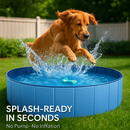 Foldable Pet Swimming Pool PVC Kiddie Baby Dog Swim Pool Bathing Tub Playmat Kids Pools by LJGDeals