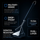 Grill Cleaning Brush with Scraper for Stainless Grates by LJGDeals