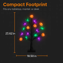 Lighted Halloween Tree 2-Pack with Timer Indoor Decor by LJGDeals