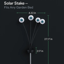 Solar Scary Eyeballs Lights for Halloween Outdoor Decor by LJGDeals