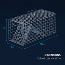 Live Animal Trap – Collapsible Cage for Small Animals by LJGDeals