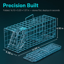 Foldable Rat Trap Cage, Humane Live Rodent Cage by LJGDeals