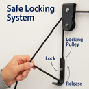 Bike Lift Ceiling Storage Rack for Bikes and Gear by LJGDeals