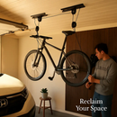 Bike Lift Ceiling Storage Rack for Bikes and Gear by LJGDeals